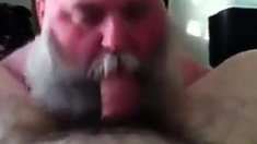 Bearded Dad Sucking Really Good