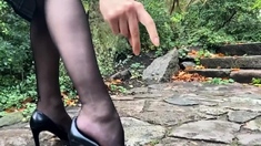 Black Amateur Explore Hot Foot Fetish