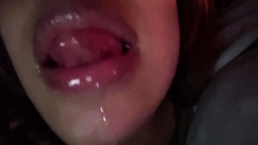 Webcam close up masturbation