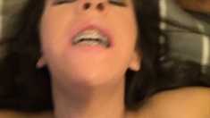 Amateur Brunette Girlfriend POV