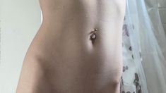 Curly Blonde Teen Records Solo Dildo Masturbation More at