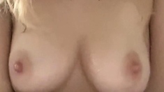 Amateur short haired teen brunette with