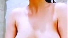 Sexy indian beauty stripping nude taking bath