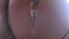 Close up MILF masturbation
