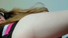Amateur brunette ariana marie solo toying