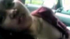 Asian Babe Gives Blowjob in a Car - Amateur Indonesian Video