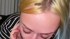 Big cock handjob and big cumshot