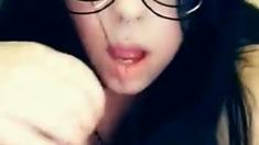 Amateur Teen Blowjob On Adult Webcam Show