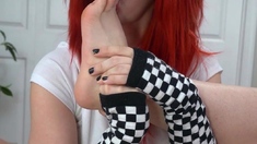 Redhead With A Foot Fetish