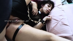 Amateur asshole fingered and fucked doggystyle