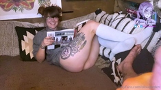 NaughtySarahAtHome Panty ass and foot fetish