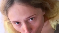 Amazing Amateur Blonde Naked Babe