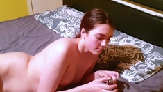 Amateur Webcam Teen Flashes Masturbates