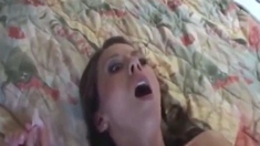 Armenian Brunette Tries Interracial for the First Time