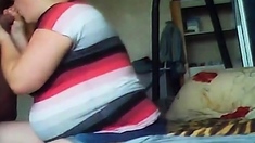 Estonian Amateur Gives a Deep Blowjob