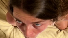 Amateur Cock Sucking Brunette Vallerie Scott Pov
