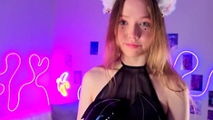 Blonde Teen Solo Masturbation