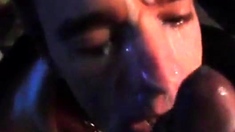 Hungry White Boy Craves Black Cum