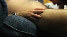Muscle Hunk Takes Big Cock Like a Pro