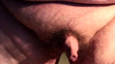 Chubby Guy's Little Joystick Swings Freely