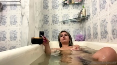 Amateur webcam slut creampie masturbate