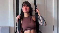 Meu balanço de porta novo!