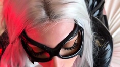 Demon Mika Black Cat Gets Railed In Doggy Onlyfans Video