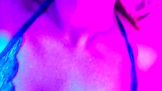Amateur blondie solo anal masturbation