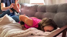 ZenTickling – Roxy’s Intense Hogtie Foot Tickle