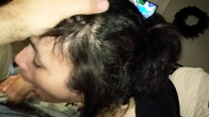 Close up fuck girl in big cock