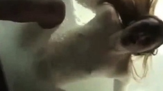 Cumming On The Water Jets