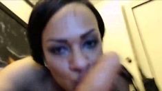 Best Deepthroat and Throat Fuck GagH on Dildo