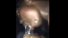 Super Sloppy Ebony Deep Throat