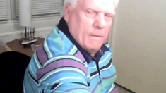 grandpa cum on cam