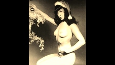 Bettie Page Cum Party